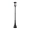 Z-Lite Jordan 1 Light Outdoor Post Mounted Fixture, Oil Rubbed Bronze And Clear Seedy 570PHXL-564P-ORB - alternate 1